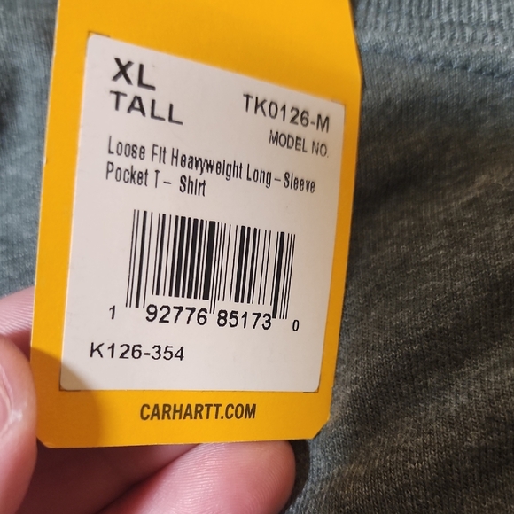 Carhartt Dark Gray Crew Neck Shirt - Picture 4 of 4